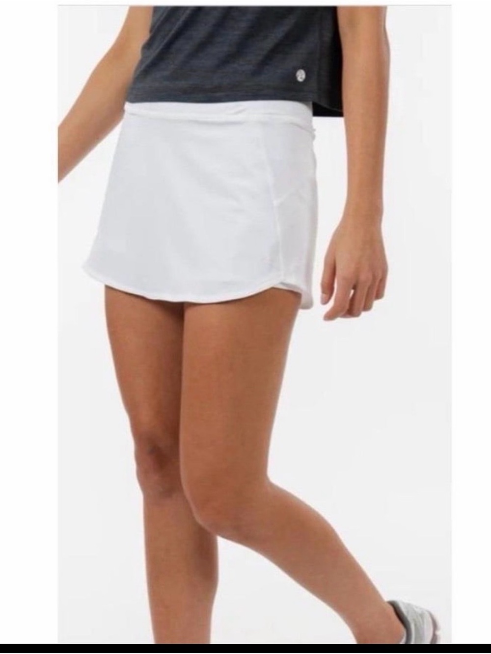 NWT Rhoback white skort